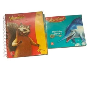 Wonders Grade 1 TeachersEdition and WonderWorks Grade 2 Interactive Worktext